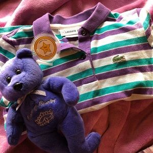 IZOD  🐊  LACOSTE  Childs striped shirt/polo.